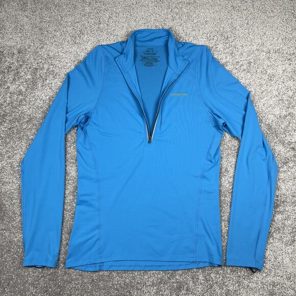 Patagonia 1/2 Zip Pullover Mens Extra Small All Weather Top Mesh Performance - Picture 2 of 14